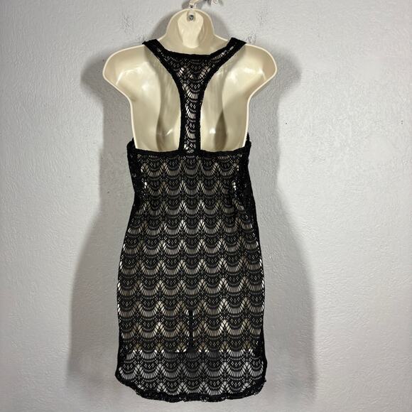 ROXY Crochet Top Sweater Coverup - XS - Picture 4 of 10